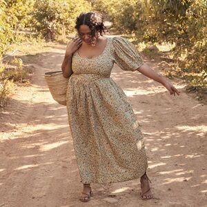 Doen Abrielle Dress with Liberty Fabric, Size S